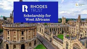 Rhodes Scholarships for West Africans to Study in UK [Fully Funded]